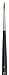 da Vinci Watercolor Series 35 Size 1 - Long Tapered Round - Maestro Kolinsky Red Sable - Extra long taper at The tip - Handmade in Germany