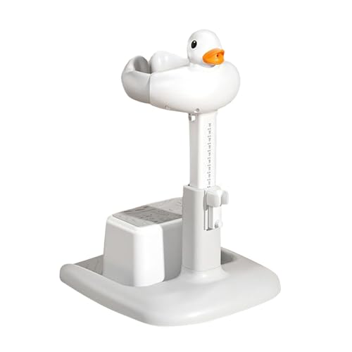Baby Bath Stand, Baby Shower Standing Support, Baby Hug Tower, 46x40x55-65cm, Height-Adjustable Frame, Compact and Foldable, Great for Boys Girls Shower