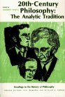Twentieth-Century Philosophy: The Analytic Tradition (Readings in the History of Philosophy) [Paperback] [1966] (Author) Morris Weitz, Paul Edwards, Richard H. Popkin