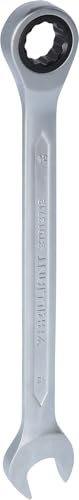 BRILLIANT TOOLS BT013712 Ratchet Ring Spanner, 12 mm [Powered by KS Tools]