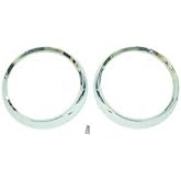 Headlight Bezel Pair, 72-86 Jeep CJ