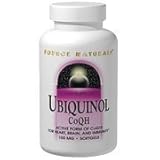 Source Naturals Ubiquinol CoQh 50mg, 120 Softgels