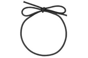 K-Kraft Stretch Loops for Crafts and Easy Gift-Wrapping (10 inch, Black Matte)