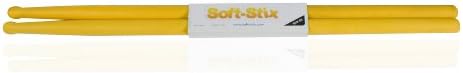 Soft Stix Practice, Training, and Gaming Drum Stick, High Voltage Yellow