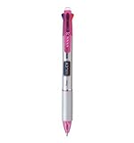Pentel Rolly Multi Color Ballpoint Pen, Clear Pink (BPC47P)