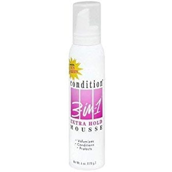 hair mousse with sunscreen