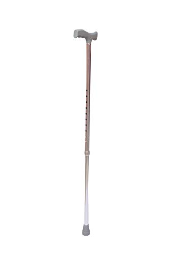 SMART CARE SC920 Walking Stick Cane for Men Women Collapsible Lightweight Adjustable Hand Walking Stick – Balancing Mobility Aid – Sleek Comfortable T Handle