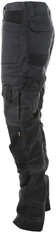Apache 3D Stretch Holster Trousers Grey Black 32W 29 Leg Workwear view 2