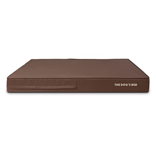 The Dog’s Bed Cover – Replacement Cover, Brown with Brown Trim, XXXL, 15cm