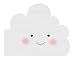 Juvale Disposable Dinnerware Set - Serves 24 - Cute Clouds Design, Kids Birthday, Baby Shower Parties, Includes Plastic Knives, Spoons, Forks, Paper Plates, Die-Cut Cloud Napkins, Cups, Sky Blue