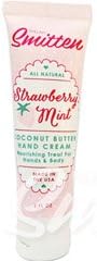 Feeling Smitten All Natural Coconut Butter Hand Cream (Strawberry Mint)
