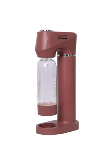 HavenCook Sparkling Water Maker for Home, Soda Streaming Maker with 2 BPA free Bottles(1L + 0.5L) Carbonated Water Seltzer Fizzy Drink Machine, Compatible with Screw-in 60L CO2 Carbonator