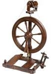 Kromski Sonata Spinning Wheel Walnut Finish W/Bag by Kromski