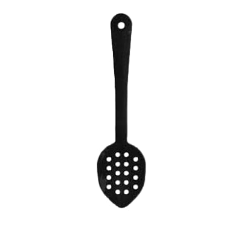 FSE PLSS213BK Serving Spoon, 13", Perforated, Dishwasher Safe, Polycarbonate, B…
