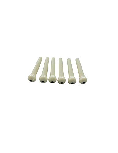 image for Metallor Acoustic Guitar Bridge Pins String Peg Guitar Parts Replaceme