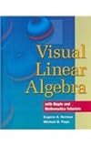 Visual Linear Algebra with Tutorial CD and Student Solutions Manual Set, Herman, Eugene A., 0470083301