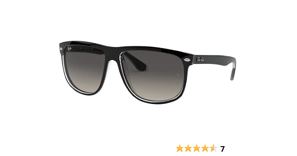 Ray-Ban Sunglasses Black Frame, Grey 