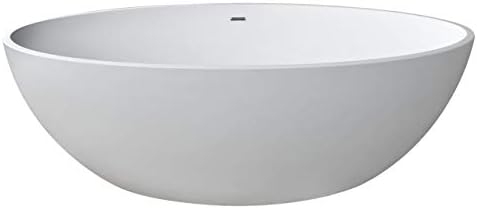 Atlantis Whirlpools 6736MQSXCWXX Marquis 37 inch x 67 inch GemStone Collection Freestanding Soaking Bathtub