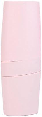 YJYDADA Creative Travel Wash Cups Portable Mouthwash Toothbrh Toothpaste Cup Box (pink)