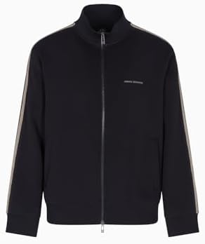 Armani Exchange A|X Recycled Polyester Colorblock Zip Up Jacket