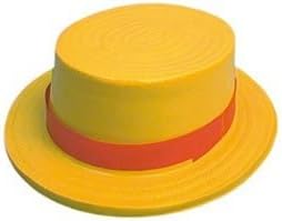 plastic boater hat