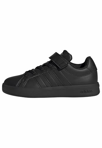 adidas Unisex-Kids Grand Court 3.0 El C, Black, 2.5