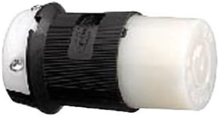 HUBBELL WIRING DEVICES HBL2313 POWER ENTRY CONN, RCPT, 2P3W, 20A 125V, L5-20R by HUBBELL WIRING DEVICES