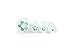 Fox Run Brands Blossom Plunger Cutters, White