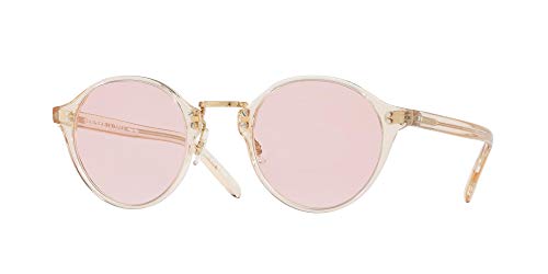 oliver peoples pink glasses