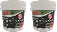 Rutland 12.5 lbs Tub Castable Cement - Mix with Water (Fire Clay) 2200 Degree (2)