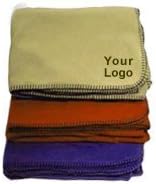 Avid Disposable Blankets Polyester, Navy, 38"x60"