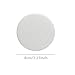Pack of 3 Pieces Door Handle Bumper, Silicone Doors Knob Wall Shield, Self Adhesive Round Soft Rubber, Comes with Extra 3 Double-Sided Tape, Large Round Diameter 3.15