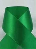 Schiff Ribbons 2244-3 20-Yard Polyester Double Face Satin Ribbon, 5/8-Inch, Emerald