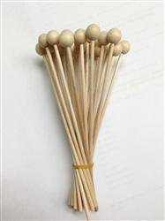 6 inch Rock Candy Sticks / Wooden Sucker, Lollipop, Cake Pop or Rock Candy Sticks, 25 pieces