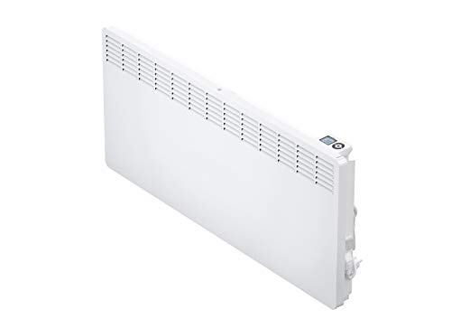 AEG Haustechnik Wandkonvektor WKL 3005 fuer ca. 30 m², Heizung 3000 W, 5-30 °C, wandhaengend, LC-Display, Wochentimer, Metall, OEkodesign 2018, 236537 Weiss
