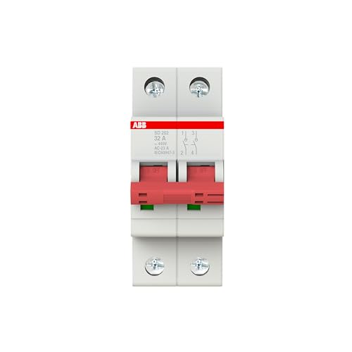 Abb-entrelec sd202/32 2-Pole 32a Section Switch en promo sur Amazon