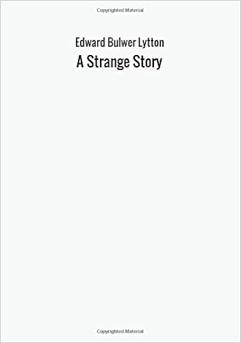 A Strange Story Edward Bulwer 9788826424347 Amazoncom Books - 