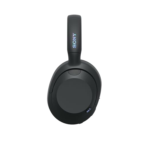 Sony ULT WEAR Auriculares Bluetooth con cancelación de ruido con Alexa incorporada, diseño cómodo, batería de 30 horas, graves masivos, negro