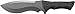 Schrade Delta Class Little Ricky Full Tang Fixed Blade with Titanium Coated 8Cr13MoV Stainless Steel Drop Point Re-Curve Blade for Outdoor Survival, Hiking