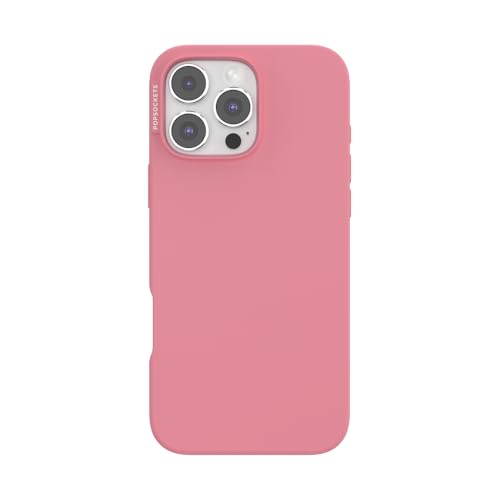 PopSockets iPhone 16 Pro Max Case Compatible with MagSafe, Phone Case for iPhone 16 Pro Max, Wireless Charging Compatible, Case Only - Putty