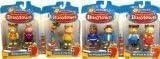 Cookie Jar Busytown set of 8 figures: Huckle, Hilda, Mr Fixit, Sally, Lowly Worm, Pig Will, Bananas & Sgt Murphy by Cookie Jar