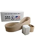 1"x30" Leather Honing Strop Belt - Buffing Compound Included - Pro Sharpening Supplies
