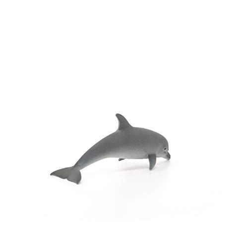 schleich 14808 Delfin, für Kinder ab 3+ Jahren, WILD LIFE - Spielfigur, Grau/Weiß – Bild 6