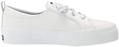 women's crest vibe platform leather sneaker