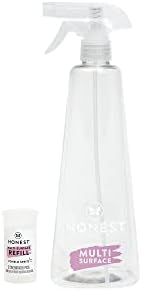 The Honest Company | Conscious Cleaning | Multi-Surface Starter Kit (Bottle + 2 Refills) | Makes 56oz