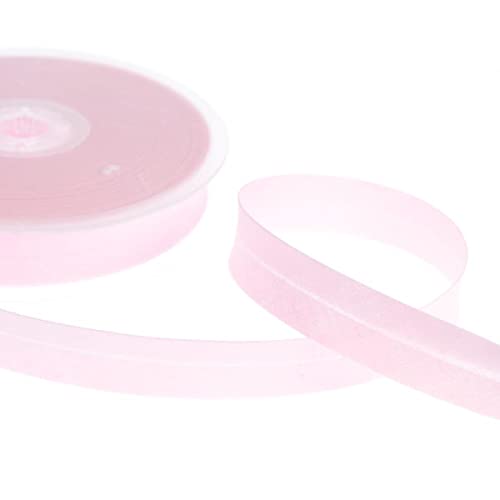 Realm Bias Binding Centre Fold Polycotton 18mm/30mm 5 Metres (Pink, 30mm)