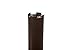 Architectural Mailboxes 7511RZ Coolidge In-Ground Steel Mailbox Post, One Size, Rubbed Bronze