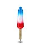 Puzzled Planet Pens Resin Multicolor Popsicle, 5 Inch Premium Black Ink Fashion Ballpoint Pen Unique Hand-Painted Novelty Fashionable Writing Products Sweet Desserts Themed School & Office Supplies