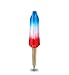 Puzzled Planet Pens Resin Multicolor Popsicle, 5 Inch Premium Black Ink Fashion Ballpoint Pen Unique Hand-Painted Novelty Fashionable Writing Products Sweet Desserts Themed School & Office Supplies