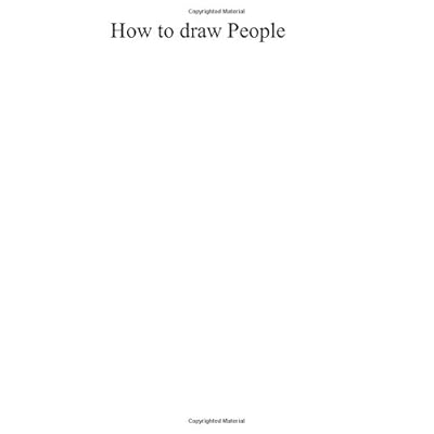How to draw People: with colored pencils